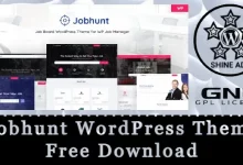 Тема Jobhunt WordPress скачать бесплатно