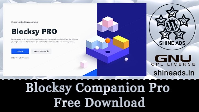Blocksy Companion Pro Скачать бесплатно
