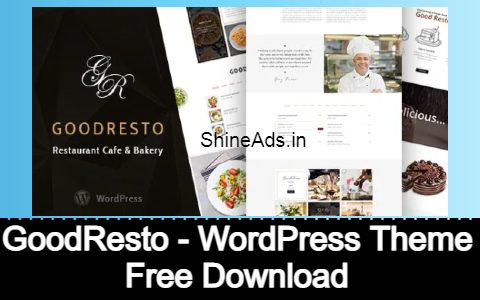 goodresto restaurant wordpress theme free download
