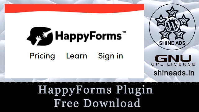Бесплатная загрузка плагина HappyForms