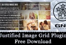 justified image grid plugin free download