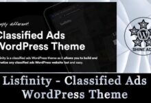 lisfinity classified ads wordpress theme