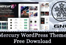 mercury wordpress theme free download