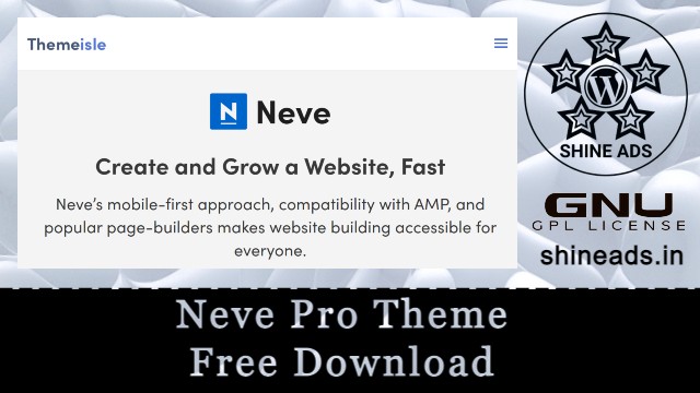 Neve Pro Theme Скачать бесплатно
