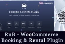 rnb woocommerce booking rental plugin
