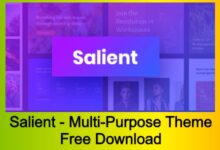 salient responsive multi purpose theme free download
