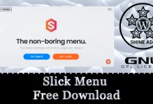 slick menu free download