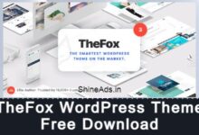 thefox wordpress theme free download