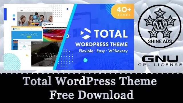 total wordpress theme free download