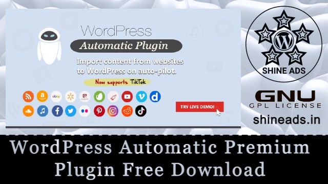 wordpress automatic premium plugin free download