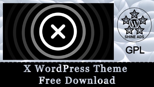 x wordpress theme free download