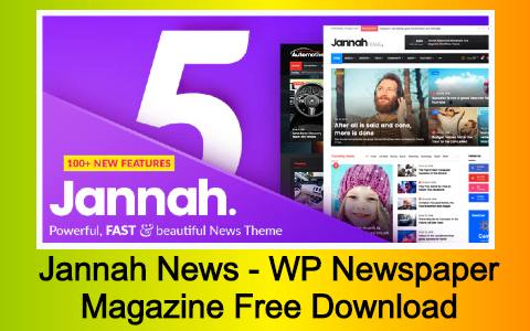 jannah news wp newspaper magazine news amp buddypress free download