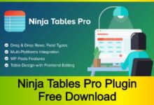 ninja tables pro plugin free download