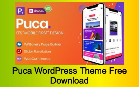 puca wordpress theme free download