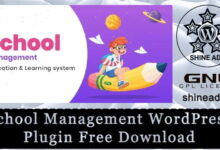 school management wordpress plugin free download