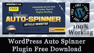 Плагин WP Auto Spinner скачать бесплатно [v3.12.1]